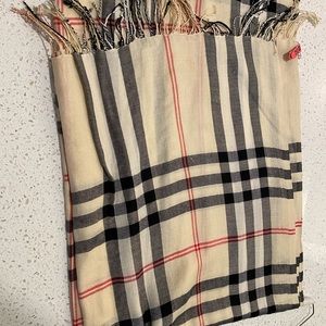 Plaid scarf